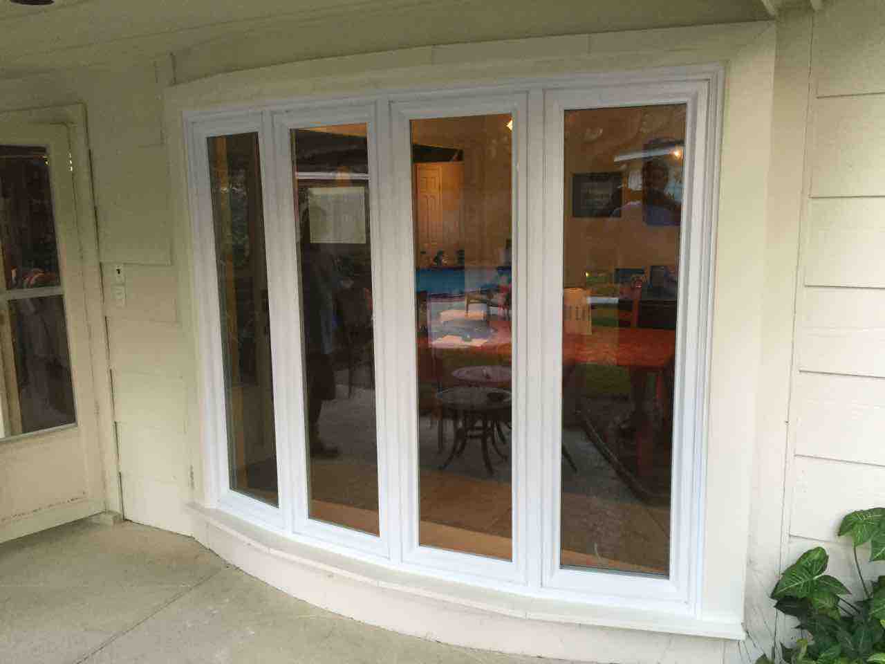 Custom Windows Bow Style 4 Panel California Doors and Windows